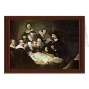 La lección de la anatomía del Dr. Nicolaes Tulp.
