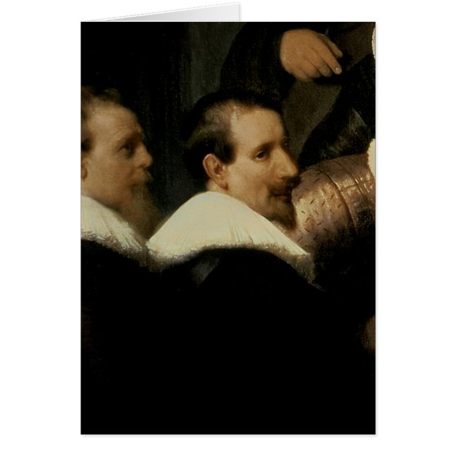 La lección de la anatomía del Dr. Nicolaes Tulp, (Frente)