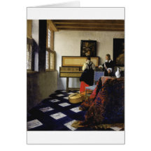 La lección de música de Johannes Vermeer