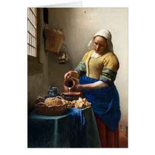 La lechera, enero Vermeer