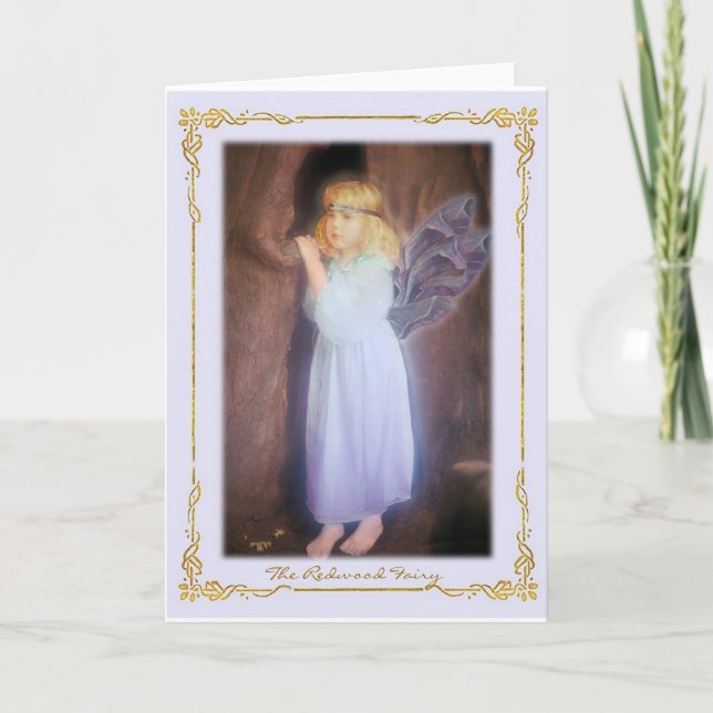 La lechería de secuoya - Tarjeta (Anverso)