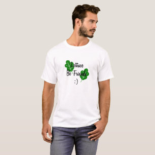 La lechuga sea amigos - camiseta ingeniosa del