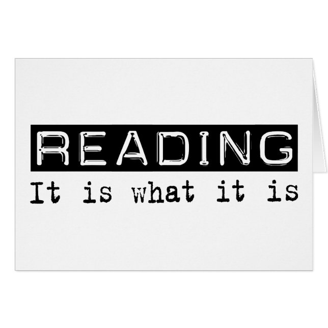 La lectura de él es (Anverso (Horizontal))