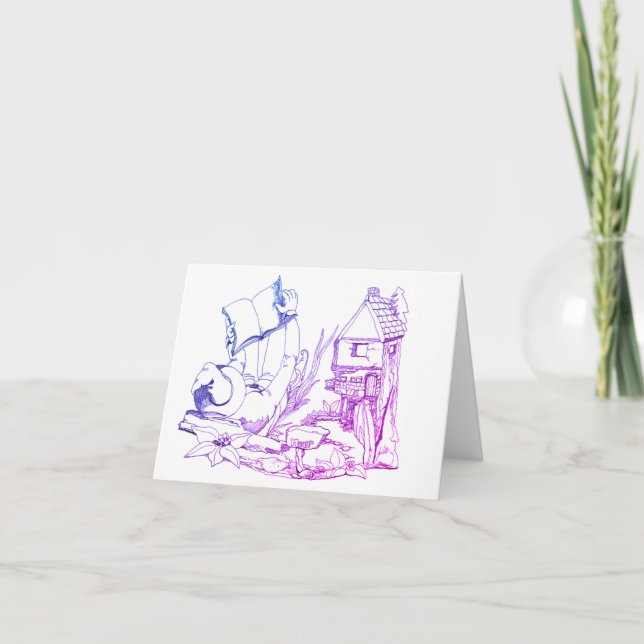 La lectura de Elf Manor y su vuelta divertida (Anverso)