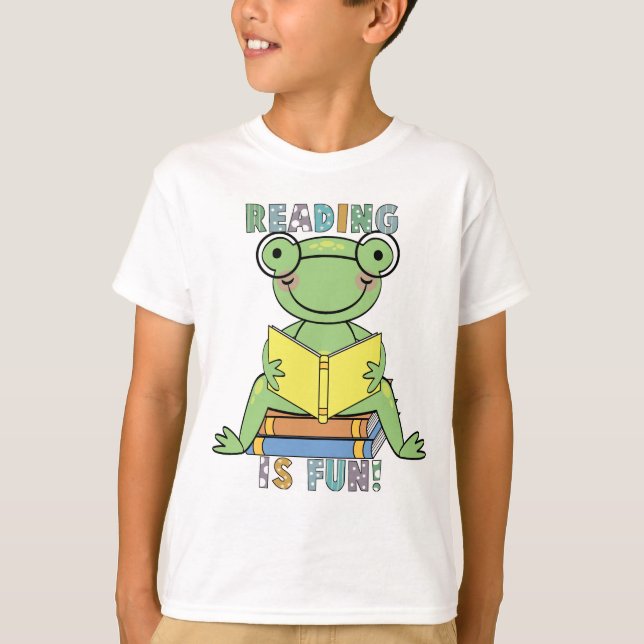 La lectura de la rana es camisetas y regalos de la (Anverso)
