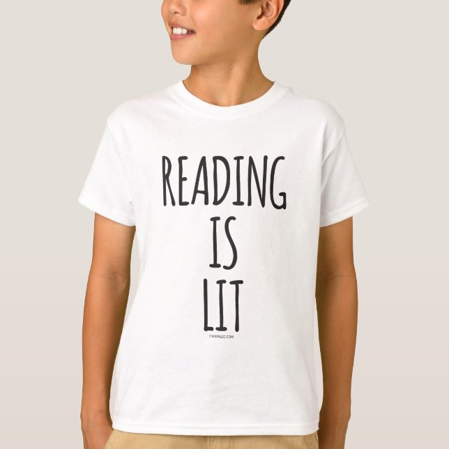 La lectura es camiseta de ALEC del campo del Lit (Anverso)