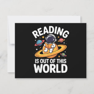 La lectura es divertida libros de espacio fuera de
