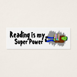 La lectura es mi mini Bookmarker del superpoder