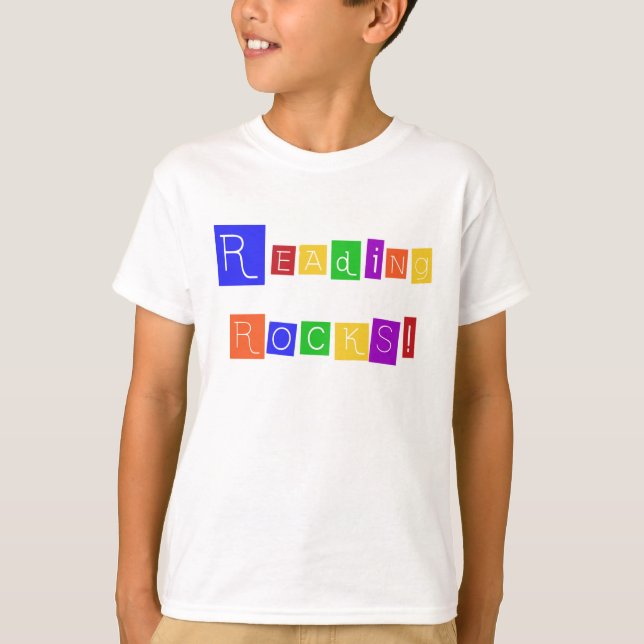 La lectura oscila las camisetas y los regalos (Anverso)