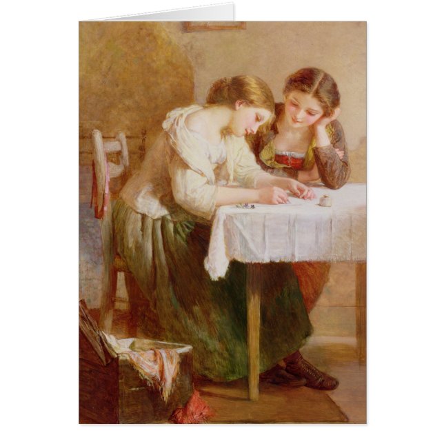 La letra de amor, 1871 (Frente)