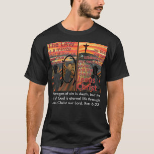 La ley es una camiseta del espejo