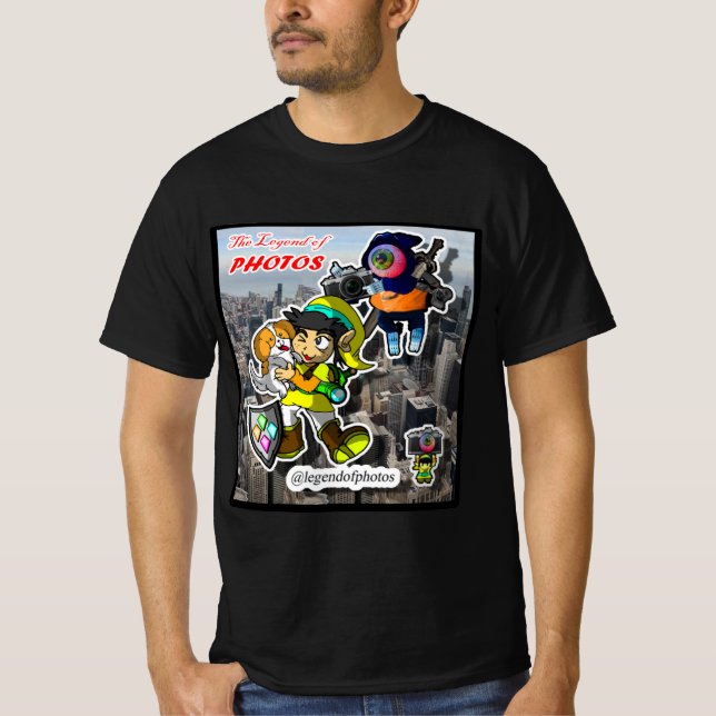 ¡La leyenda de la camiseta de fotos! (Anverso)