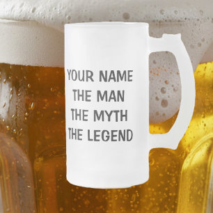 La leyenda del mito del hombre, jarra de cerveza p