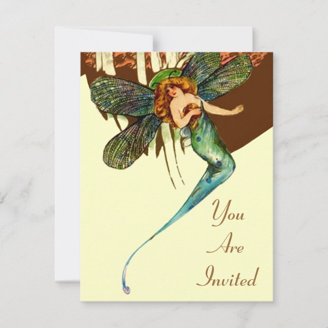 LA LIBÉLULA DE LAS INVITACIONES DEL FIESTA DEL (Anverso)