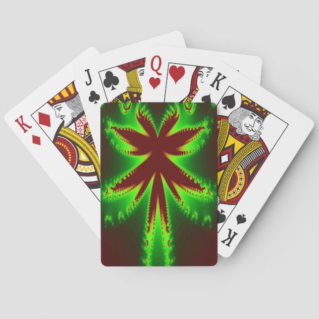 La libélula en las llamas jugando cartas (Reverso)