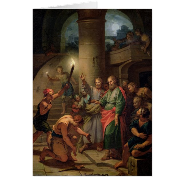 La liberación de San Pablo y de St. Barnabas (Frente)