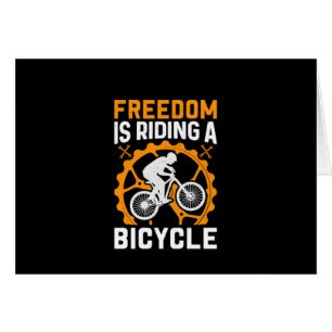 La Libertad De Ciclismo Es Montar En Bicicleta