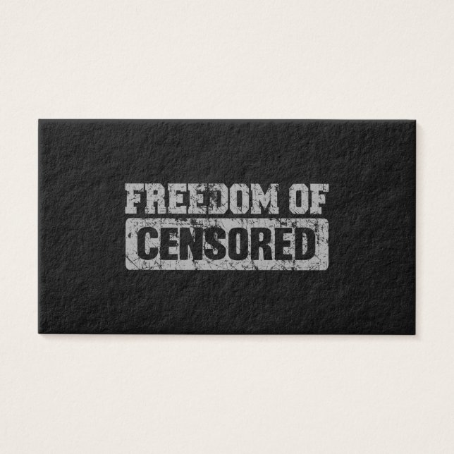 La libertad de expresión tal vez no (Frente)