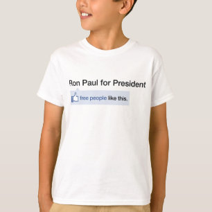 La libertad de Ron Paul es camisa popular