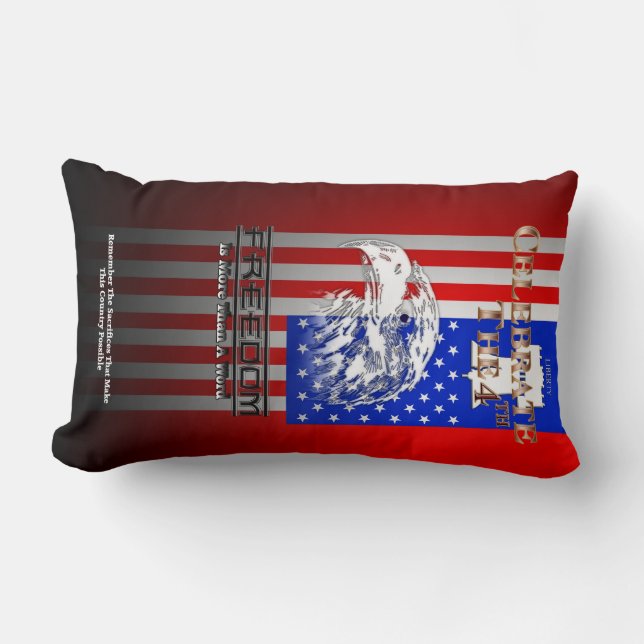 La Libertad Es Más Que Una Palabra Almohada Lumbar (Anverso)