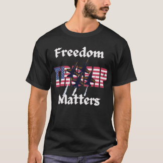La libertad importa las camisetas norteamericanas