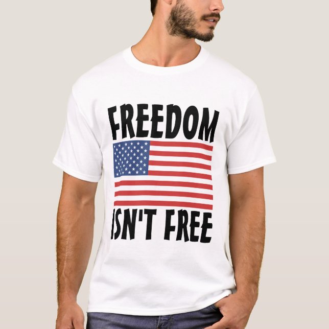 LA LIBERTAD NO ES CAMISETAS DE PATRIOTA LIBRE (Anverso)