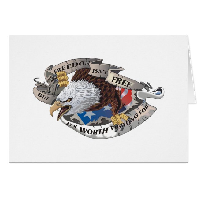 La libertad no es libre, pero vale la pena luchar  (Anverso (Horizontal))