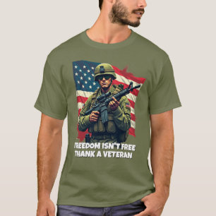 La libertad no es una camiseta libre del ejército 