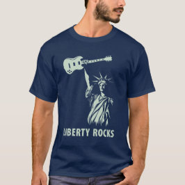 La libertad oscila la camiseta