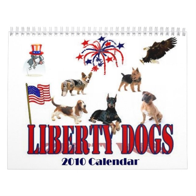 La libertad persigue el calendario 2010 (Tapa)