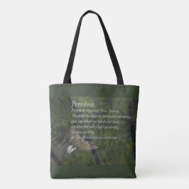 La libertad requiere la bolsa de asas de la