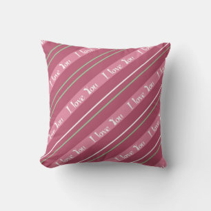 La linda almohada "I love you"