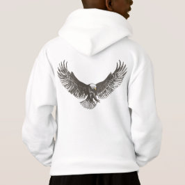 La línea arte de la redada del águila de los