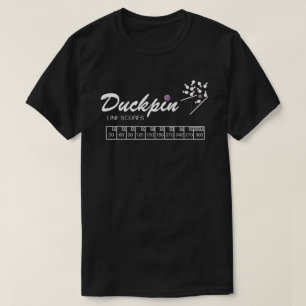 La Línea Duckpin Personalizada Marca la Camiseta 