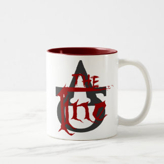 La línea taza del logotipo