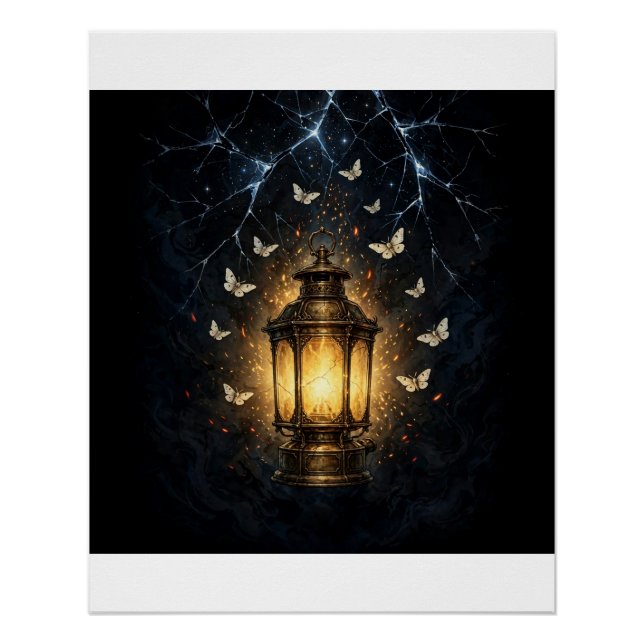 La Linterna del Encargado de las Luces — Póster de (Anverso)