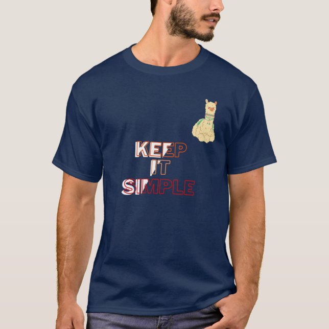 La llama de las camisetas se mantiene simple (Anverso)