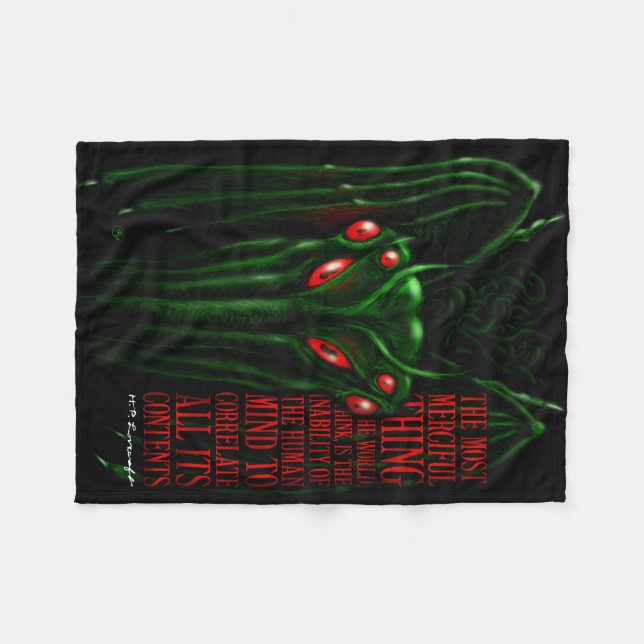 La llamada de Cthulhu por la manta de H.P.