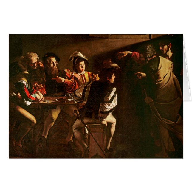 La llamada de St Matthew, c.1598-1601 (Anverso (Horizontal))