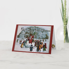 La llegada de la Navidad de los padres