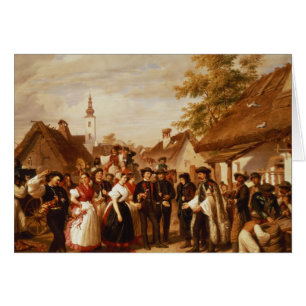 La llegada de la novia, 1856
