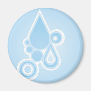 La lluvia retra cae el imán