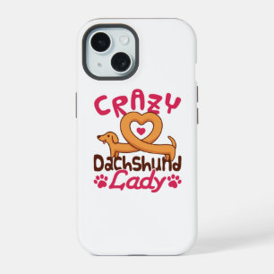 La loca Dachshund Lady Doxie Mom