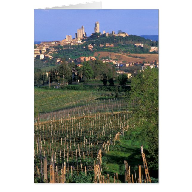 La localidad de San Gimignano se encuentra en un e (Frente)