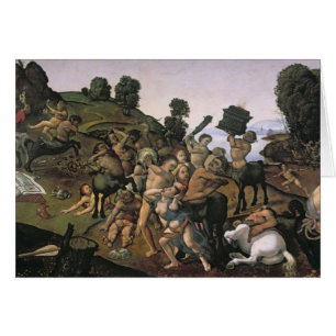 La lucha entre el Lapiths y los Centaurs