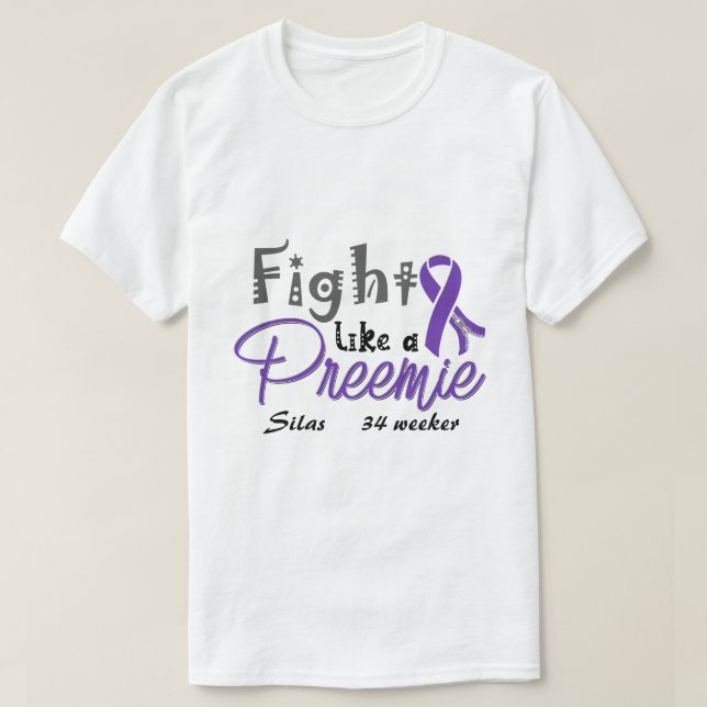 La lucha personalizada de RD como una camiseta pre (Diseño del anverso)