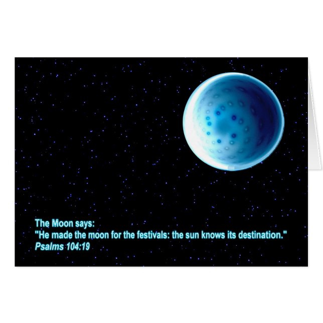 La Luna (Anverso (Horizontal))