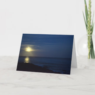 La luna del cazador - tarjeta de felicitación en