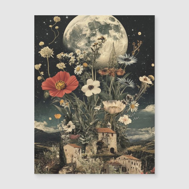 La luna florece por el encanto rústico (Anverso)