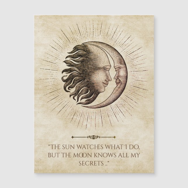 La Luna Sabe Todos Mis Secretos (Anverso)